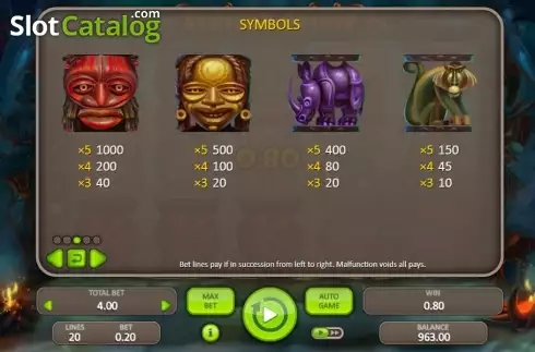 Οθόνη9. African Spirit (Booongo) Κουλοχέρης 
