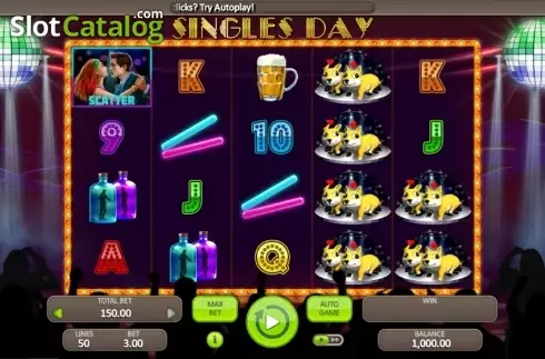 Οθόνη2. Singles Day (Booongo) Κουλοχέρης