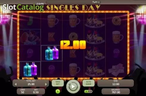 Οθόνη3. Singles Day (Booongo) Κουλοχέρης