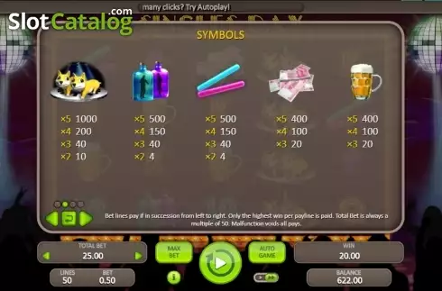 Οθόνη6. Singles Day (Booongo) Κουλοχέρης