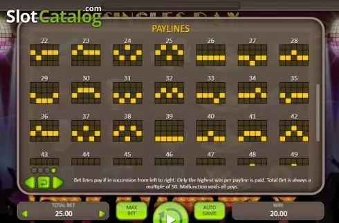 Οθόνη9. Singles Day (Booongo) Κουλοχέρης