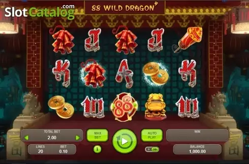 Οθόνη2. 88 Wild Dragon Κουλοχέρης