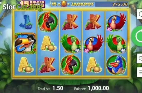Οθόνη2. 15 Golden Eggs Κουλοχέρης