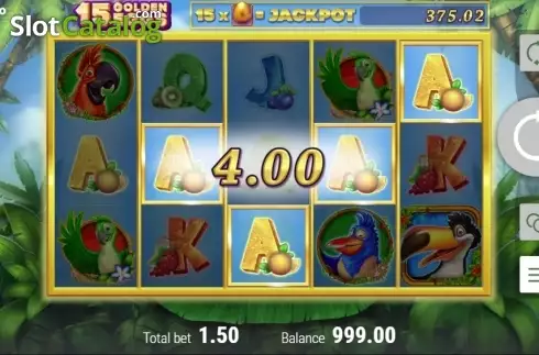 Οθόνη4. 15 Golden Eggs Κουλοχέρης
