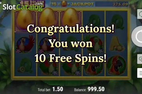 Οθόνη6. 15 Golden Eggs Κουλοχέρης