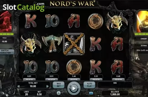 Οθόνη5. Nord's War Κουλοχέρης
