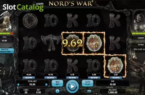 Οθόνη6. Nord's War Κουλοχέρης