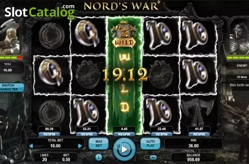 Οθόνη9. Nord's War Κουλοχέρης