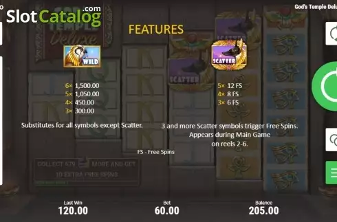 Οθόνη8. God's Temple Deluxe Κουλοχέρης