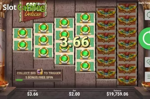 Οθόνη4. God's Temple Deluxe Κουλοχέρης