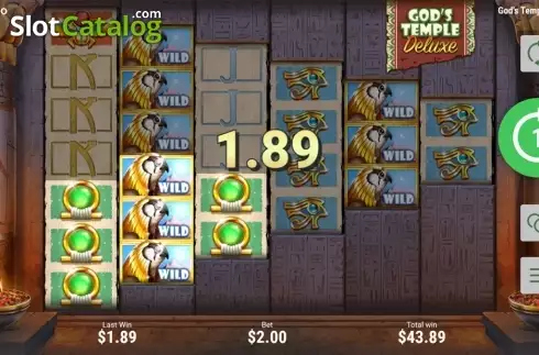 Οθόνη5. God's Temple Deluxe Κουλοχέρης