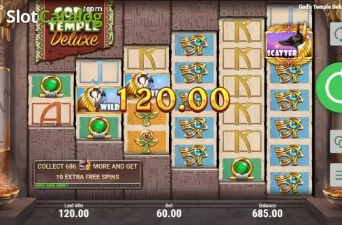 Οθόνη7. God's Temple Deluxe Κουλοχέρης