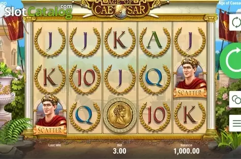 Οθόνη2. Age of Caesar (Booongo) Κουλοχέρης 