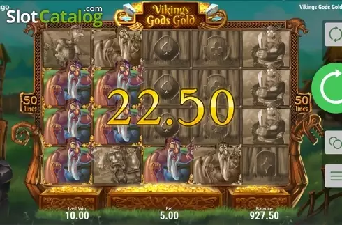 Οθόνη6. Viking's Gods Gold Κουλοχέρης 