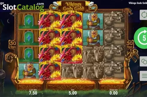 Οθόνη8. Viking's Gods Gold Κουλοχέρης 