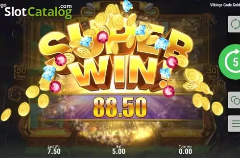 Οθόνη9. Viking's Gods Gold Κουλοχέρης 