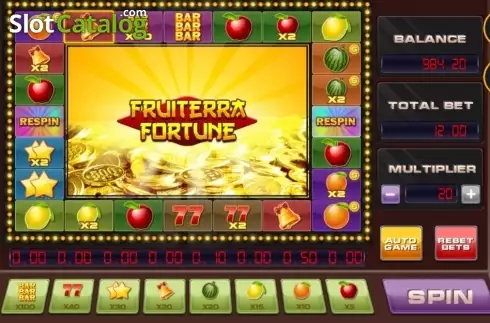Οθόνη2. Fruiterra fortune Κουλοχέρης