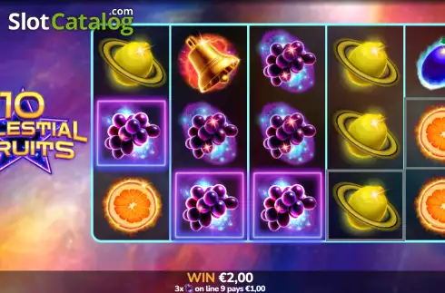 Οθόνη3. 10 Celestial Fruits Κουλοχέρης