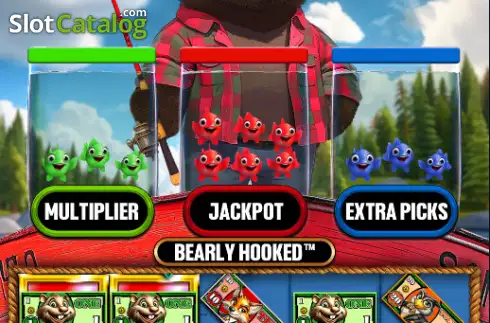 Οθόνη3. Catch Zone Bearly Hooked Κουλοχέρης