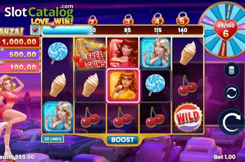 Οθόνη3. Betty's Big Bonanza Κουλοχέρης