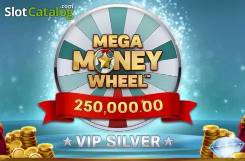 Mega Money Wheel VIP Silver Λογότυπο Mega Money Wheel VIP Silver Λογότυπο