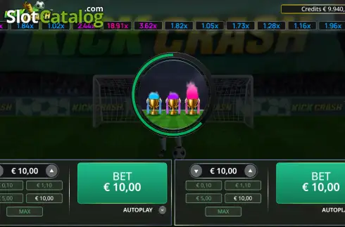 Οθόνη2. Kick Crash Κουλοχέρης 