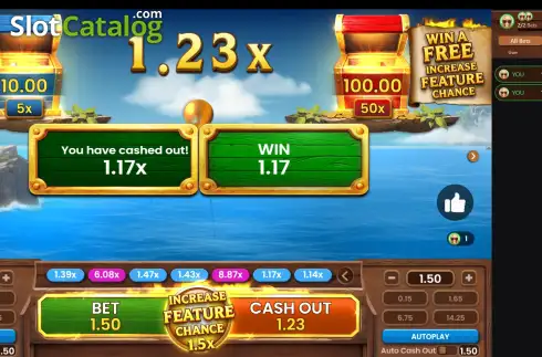 Οθόνη3. Cannon Crash Quest FlyX Κουλοχέρης
