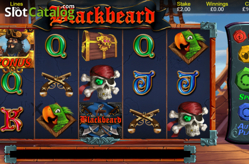 Οθόνη3. Blackbeard (Bulletproof Games) Κουλοχέρης