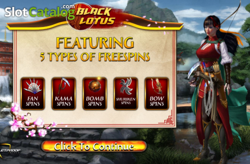 Οθόνη2. Black Lotus (Bulletproof Games) Κουλοχέρης