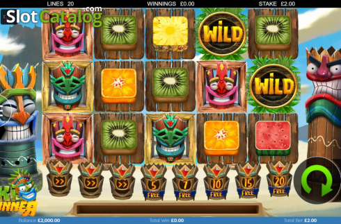 Οθόνη4. Tiki Runner Κουλοχέρης