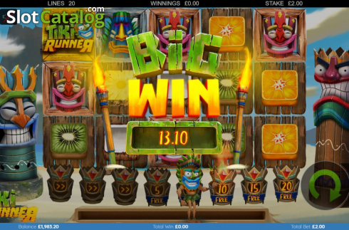 Οθόνη8. Tiki Runner Κουλοχέρης