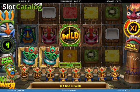 Οθόνη9. Tiki Runner Κουλοχέρης