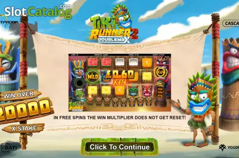 Οθόνη2. Tiki Runner 2 - Doublemax Κουλοχέρης