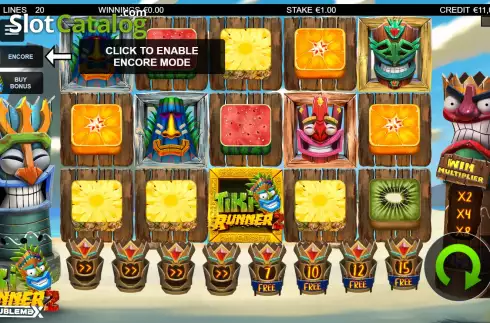 Οθόνη3. Tiki Runner 2 - Doublemax Κουλοχέρης