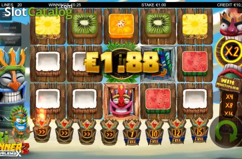 Οθόνη4. Tiki Runner 2 - Doublemax Κουλοχέρης
