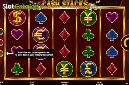 Οθόνη3. Mega Cash Stack (Bulletproof Games) Κουλοχέρης 