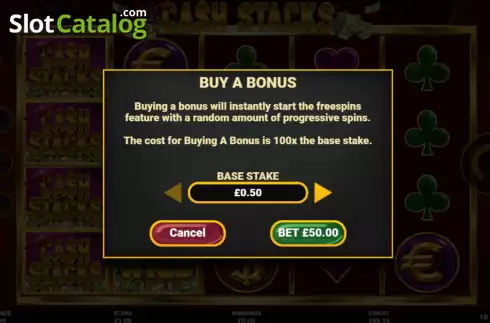 Οθόνη6. Mega Cash Stack (Bulletproof Games) Κουλοχέρης 