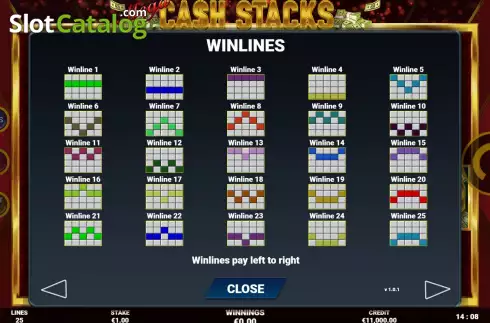 Οθόνη8. Mega Cash Stack (Bulletproof Games) Κουλοχέρης