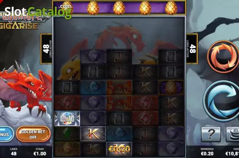 Οθόνη5. Dragon Lore GigaRise Κουλοχέρης