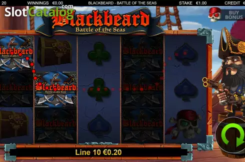 Οθόνη4. Blackbeard Battle Of The Seas Κουλοχέρης
