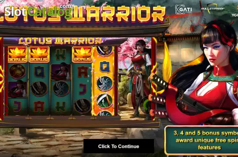 Οθόνη2. Lotus Warrior Κουλοχέρης
