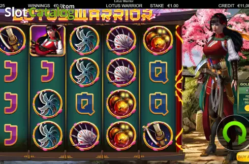 Οθόνη3. Lotus Warrior Κουλοχέρης