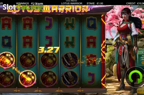 Οθόνη4. Lotus Warrior Κουλοχέρης