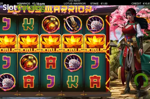 Οθόνη8. Lotus Warrior Κουλοχέρης