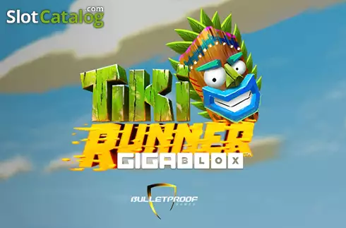 Tiki Runner GigaBlox Λογότυπο Tiki Runner GigaBlox Λογότυπο