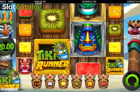 Οθόνη3. Tiki Runner GigaBlox Κουλοχέρης
