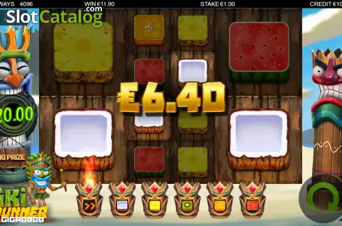 Οθόνη5. Tiki Runner GigaBlox Κουλοχέρης