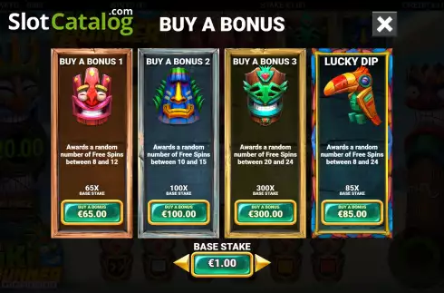 Οθόνη6. Tiki Runner GigaBlox Κουλοχέρης