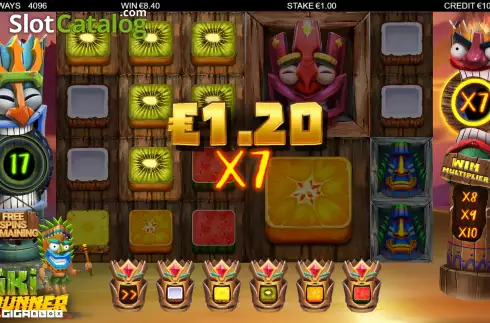 Οθόνη9. Tiki Runner GigaBlox Κουλοχέρης