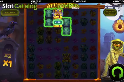 Οθόνη3. Attack of the Zombees WildEnergy Κουλοχέρης